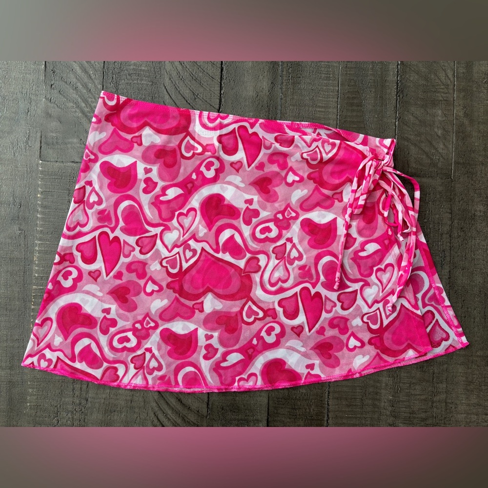 Wild Fable Mesh Cover-up Skirt Size S